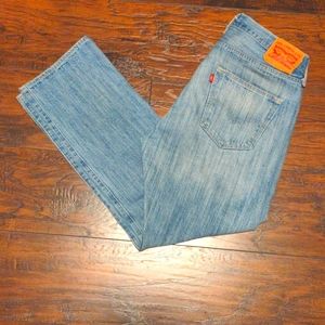 Levi's 501 buttonfly classic men's light blue jeans fits W34xL30